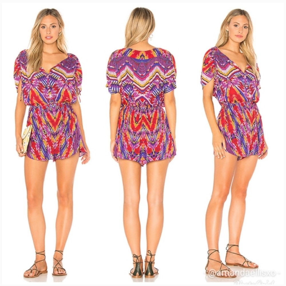 Free People Dream‎ All Night Romper in Lilac Size Medium
